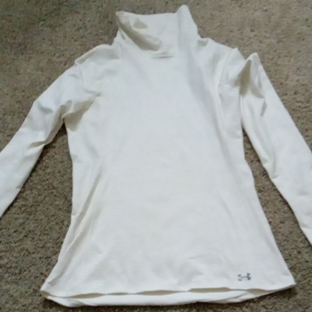 Under Armour Women's White Long Sleeve Top